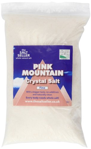 The Salt Seller Organic Pink Himalayan Fine Salt 1 kg (Pack of 2) The Salt Seller Organic Pink Himalayan Fine Salt 1 kg (Pack of 2) picture