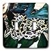 Snakes - Burmese Python - Light Switch Covers - double toggle switch