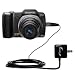 Gomadic Intelligent Compact AC Home Wall Charger for the Olympus SZ-10 - High output power with a convenient, foldable plug design - Uses TipExchange Technology