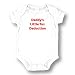 Attitude Rompers "Tax Deduction" Baby Romper, White, 6 Months