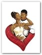 For You I Will - Delta Sigma Theta by Johnny Myers 8"x10" Art Print Poster