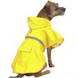 Guardian Gear Vinyl Dog Rain Jacket with Reflective Strip, XX-Large, Yellow Guardian Gear Vinyl Dog Rain Jacket with Reflective Strip, XX-Large, Yellow