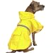 Guardian Gear Yellow Waterproof Hooded Rain Coat Dog Jacket with Reflective Safety Strip Medium