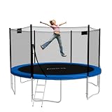 Produkt-Bild: Original Ampel 24 Trampolin &Oslash; 396 cm * Version 2012 * inkl. extra verst&auml;rktem Netz * inkl. Leiter