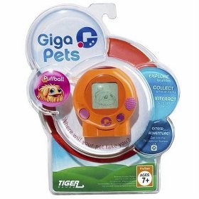 Giga Pets Puffball Handheld Game by Hasbro
