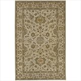 IMAGE OF Crowne Beige Oriental Rug Size: Runner 3' x 12'
