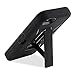 Aimo IPH5PCMX001S Unique Hybrid Progressive Armor Rugged Case with Kickstand for iPhone 5 - 1 Pack - Retail Packaging - Black