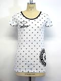 【アンシェンヌ】ANCIENNE：ドット柄半袖Tシャツ(701-EX60009)
