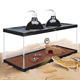 Zilla R'Zilla 28003 20-Gallon Long Delux Desert Gecko Kit, 14-1/2-Inch by 32-Inch by 14-3/4-Inch