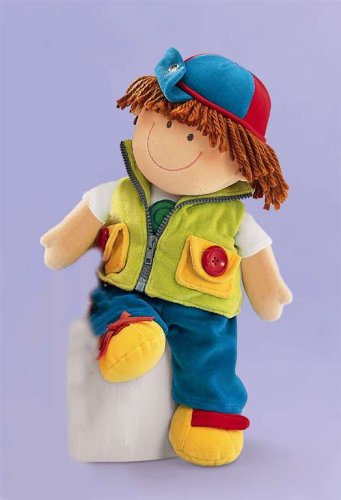 Childrens Toyshop  Toys : Zippety Teach Me Doll 18"