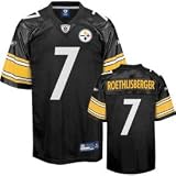 Pittsburgh Steelers Ben Roethlisberger Black Replica Jersey