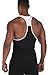Efashionmx Mens Sexy Fitness Bodybuilding Gym Tank Tops (Medium, Black)