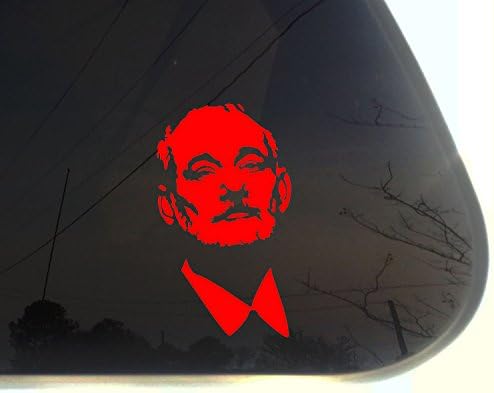 BILL f*cking MURRAY (size: 6.5" color: RED) Vinyl Decal Window Sticker for Cars, Trucks, Windows, Walls, Laptops, and other stuff.