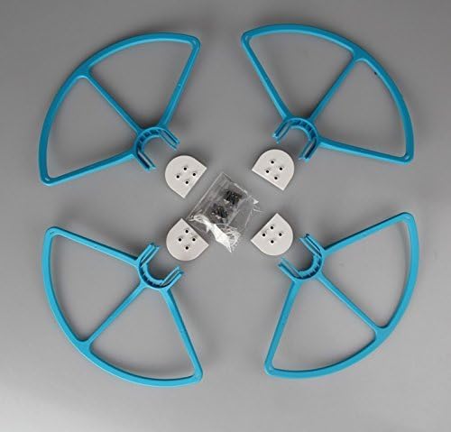 Kristen Nilson #1 Set of 4 Quick Release Prop Guards for All DJI Phantom 1, Phantom 2, Phantom 3 Series Quadcopters(Blue)