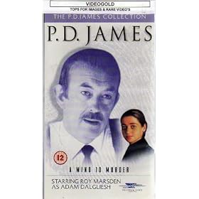 P. D. James 'A Mind To Murder' VHS PAL Video