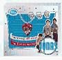 Disney Jonas Brothers Guitar Pic Charm Necklace Rubber Bracelet BOXED Set Featuring Kevin Joe Nick Jonas
