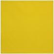Durable Flat Weave 100% Cotton Colorful Solid Yellow Tablecloth 60x60 Inches