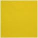 Durable Flat Weave 100% Cotton Colorful Solid Yellow Tablecloth 60x60 Inches