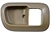 PT Auto Warehouse TO-2530E-2FR - Inside Interior Inner Door Handle Trim/Bezel, Beige/Tan - Passenger Side Front