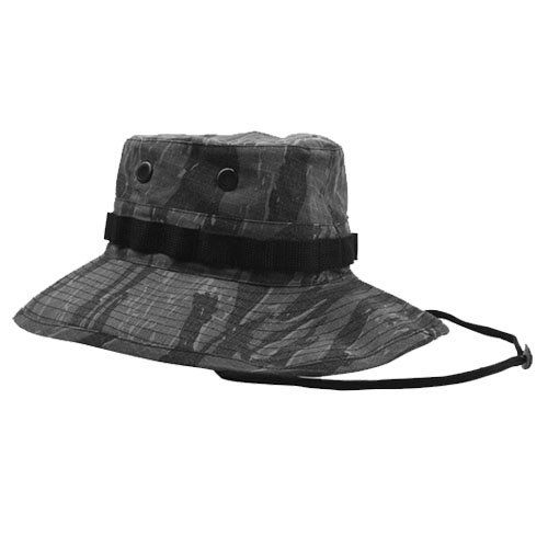 5915 Vintage Tiger Stripe Vietnam Boonie Hat (7.5)
