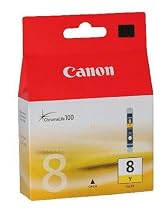 Canon No 8 Yellow Ink Cartridge (Chromalife 100 Inks, CLI-8Y)
