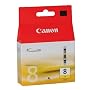 Canon No 8 Yellow Ink Cartridge (Chromalife 100 Inks, CLI-8Y)
