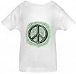 PEACE SIGN - BigBoyMusic Toddler Designs - White Toddler T-shirt