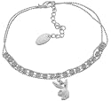 Playboy Fu&szlig;kette Messing CA822