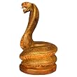 EXP Handmade King Cobra Snake Wood Carving (Thailand)