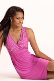 metrostyle Sequined Bodice Dress