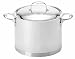 Demeyere Atlantis 5.3-Quart Deep Stockpot with Lid