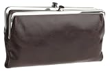 HOBO INTERNATIONAL Lauren Double Frame Wallet,Mogano,one size Reviewed