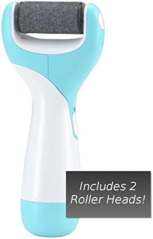 Electronic Pedicure Foot File and Callus Remover in Aqua Green Color