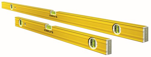Stabila 29532 3-Vial Contractors Level Set, Includes 58-Inch and 32-Inch (29058 & 29032)