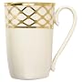 Lenox Hayworth Gold Banded Ivory China Accent Mug