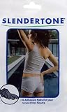 Slendertone Replacement Gel Pads for Flex Bottom and Thigh Shorts (6 Pads)