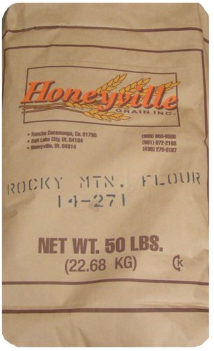Rocky Mountain Whole Wheat Flour - Bulk 50 Pound Bag by Honeyville Grain