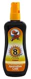 Australian Gold Spf 8 Spray Gel Clear 235 ml Water Resistant
