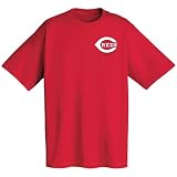 Cincinnati Reds Official Wordmark Short Sleeve T-Shirt