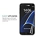 Galaxy S7 Edge Screen Protector Anti-Explosion Full Coverage HD Clear Film for Sangxung S7 Edge (3-Pack)