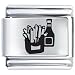 Fried Food With Ketchup Italian Charms Bracelet Link