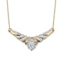 10K Gold Diamond Necklace