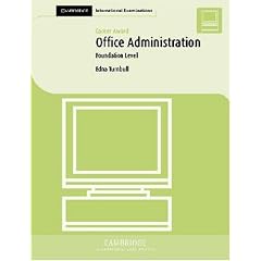 Career Award in Office Administration: Foundation Level