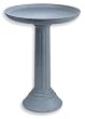 API K570-01 Kozybird Spa Heated Birdbath With Pedestal