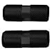 Black Ops Knurled Pro 3/8 BMX Axle Pegs, Double Sided, Black