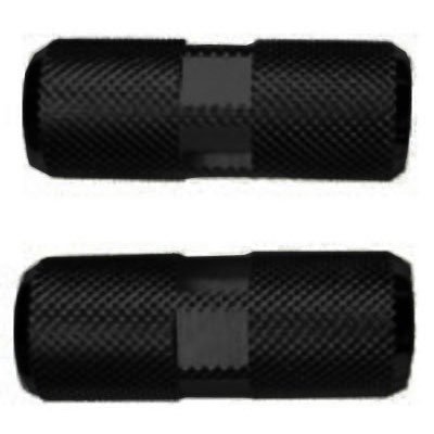 Black Ops Knurled Pro 3/8 BMX Axle Pegs, Double Sided, Black