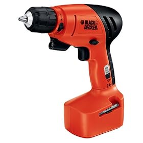 Black & Decker BDC752K 7.2-Volt 2-Speed Cordless Drill Kit