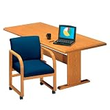 69Contemporary Series Rectangular Conference Table (Trestle Base) Finish: Black, Profile: Bullnose, Size: 72