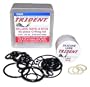 Trident Deluxe Save A Dive 40 Piece O-Ring Kit for Scuba Diving Tank Valves, Hoses, Regulators, Cameras etc Dive Diver