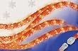 18 Feet Red Crystal Iced Rope Christmas Lights #ES64-218
